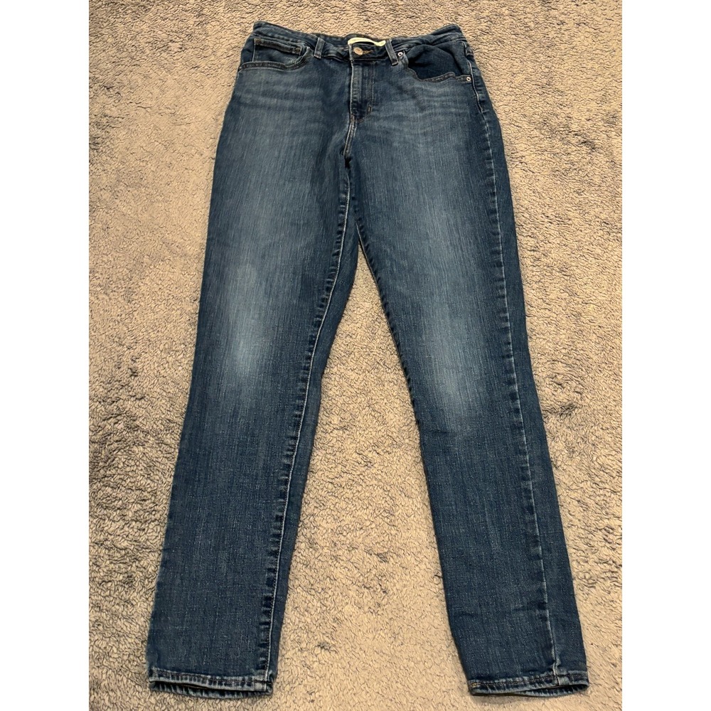 Levi's Jeans Womens 31 721 High Rise Skinny Stretch Blue Denim Medium Wash